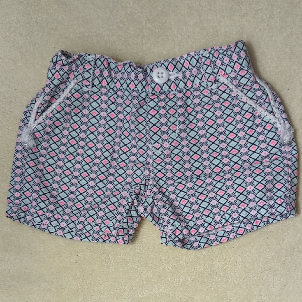 Geometric Patterned Shorts